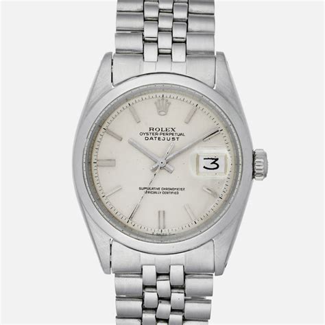 1966 Rolex Datejust Reference 1600 With Original Papers.